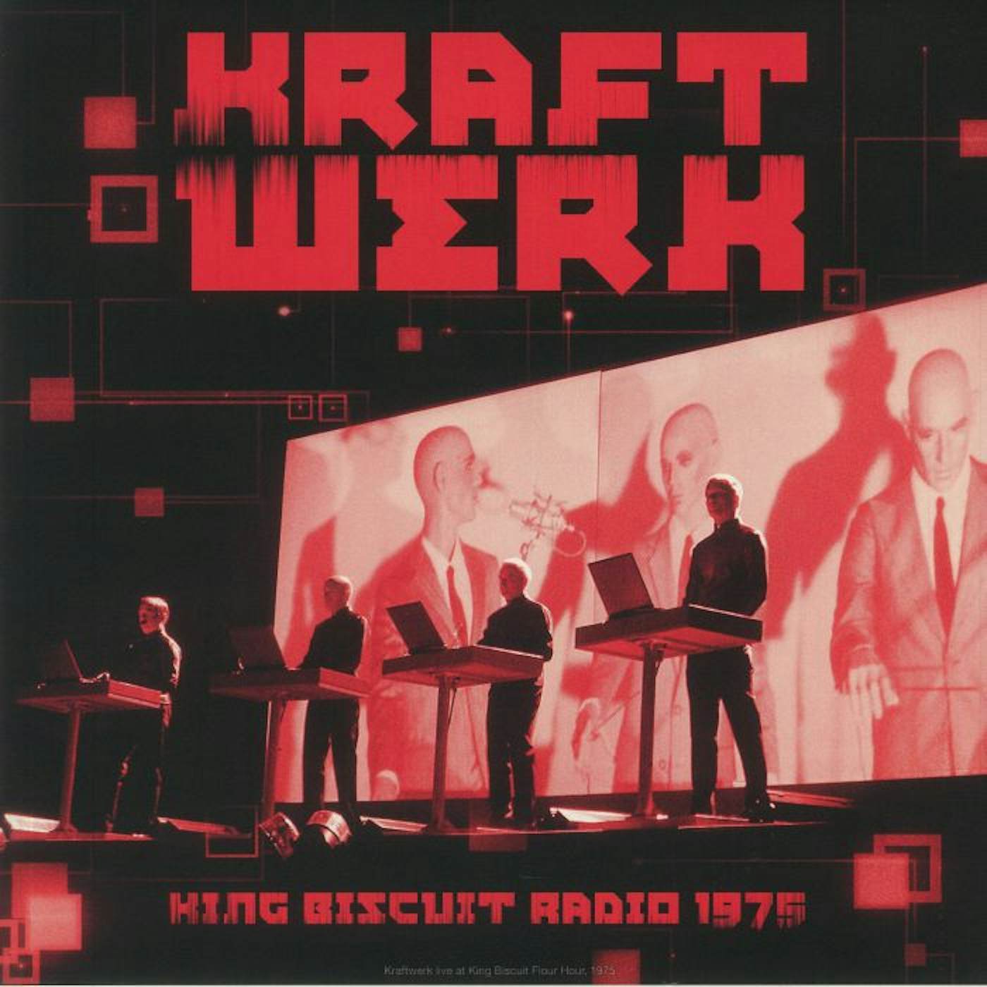 Kraftwerk LP Vinyl Record - King Biscuit Radio 19 75 $29.87