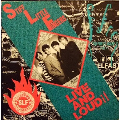 Stiff Little Fingers LP - Live & Loud (Vinyl)