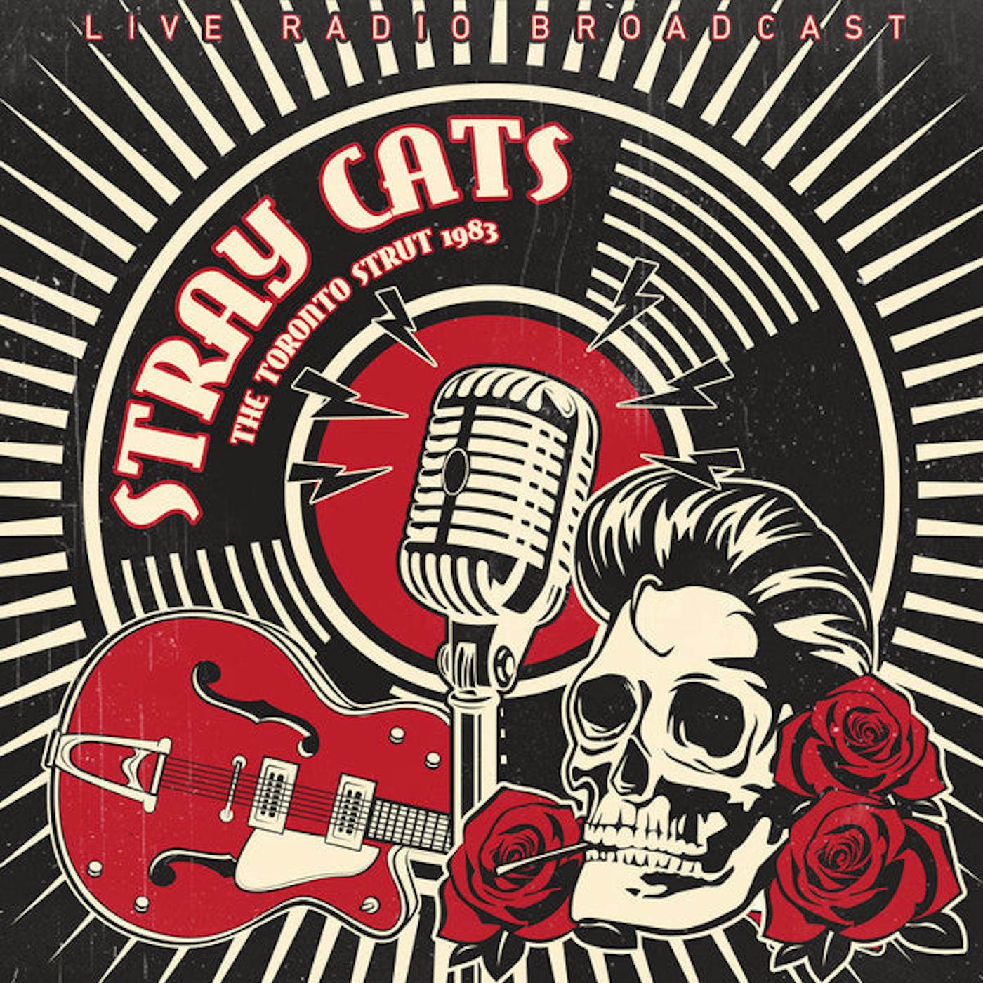 Stray Cats LP Vinyl Record - Best Of The Toronto Strut (Live) Broadcast Live From Massey Hall. Toronto. 19 83