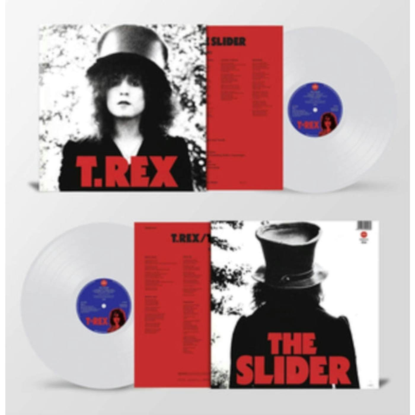 T. Rex LP Vinyl Record - The Slider (Clear Vinyl)