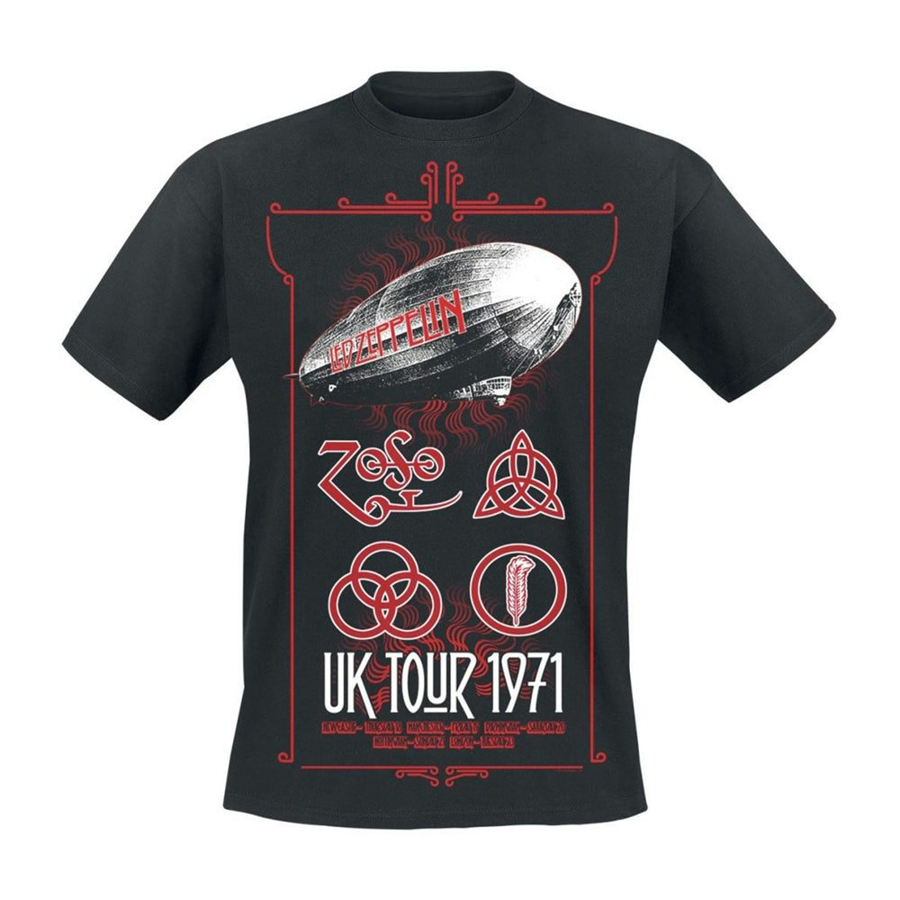 Led Zeppelin T Shirt - UK Tour 1971