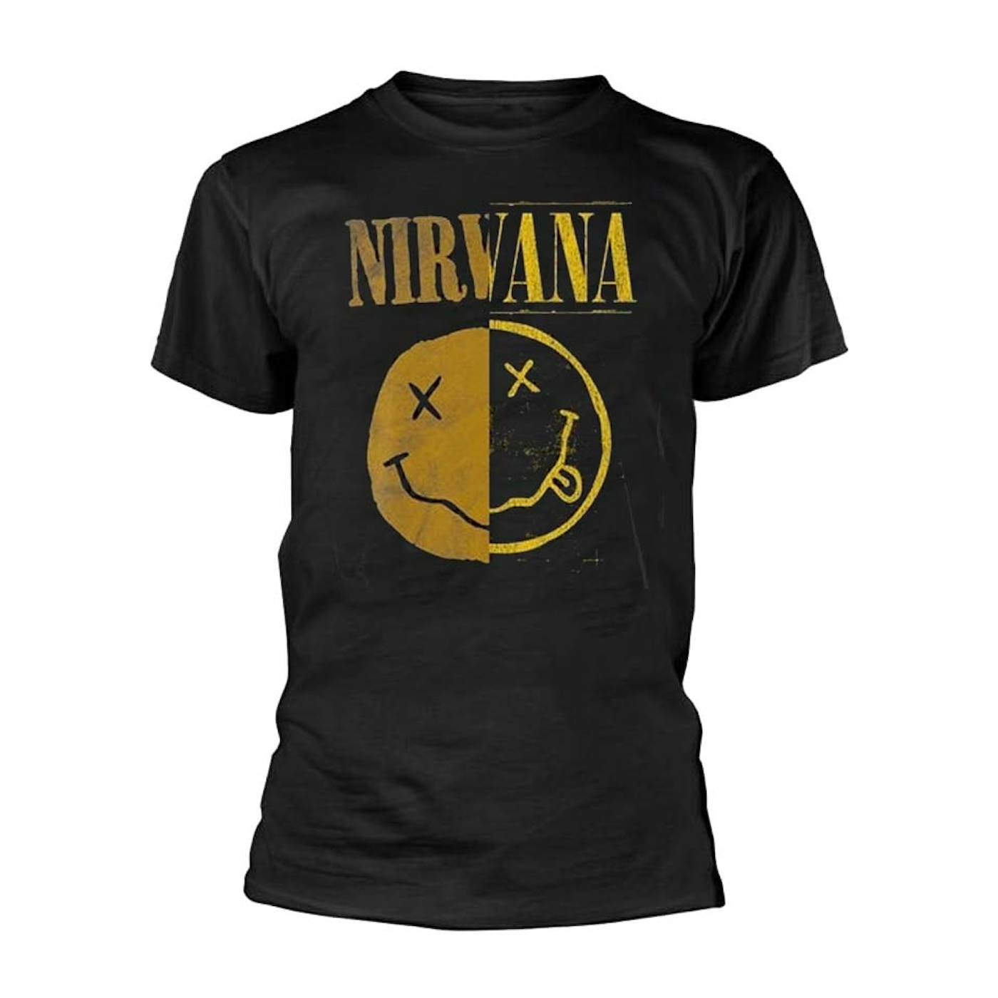 Nirvana T Shirt - Spliced Smiley