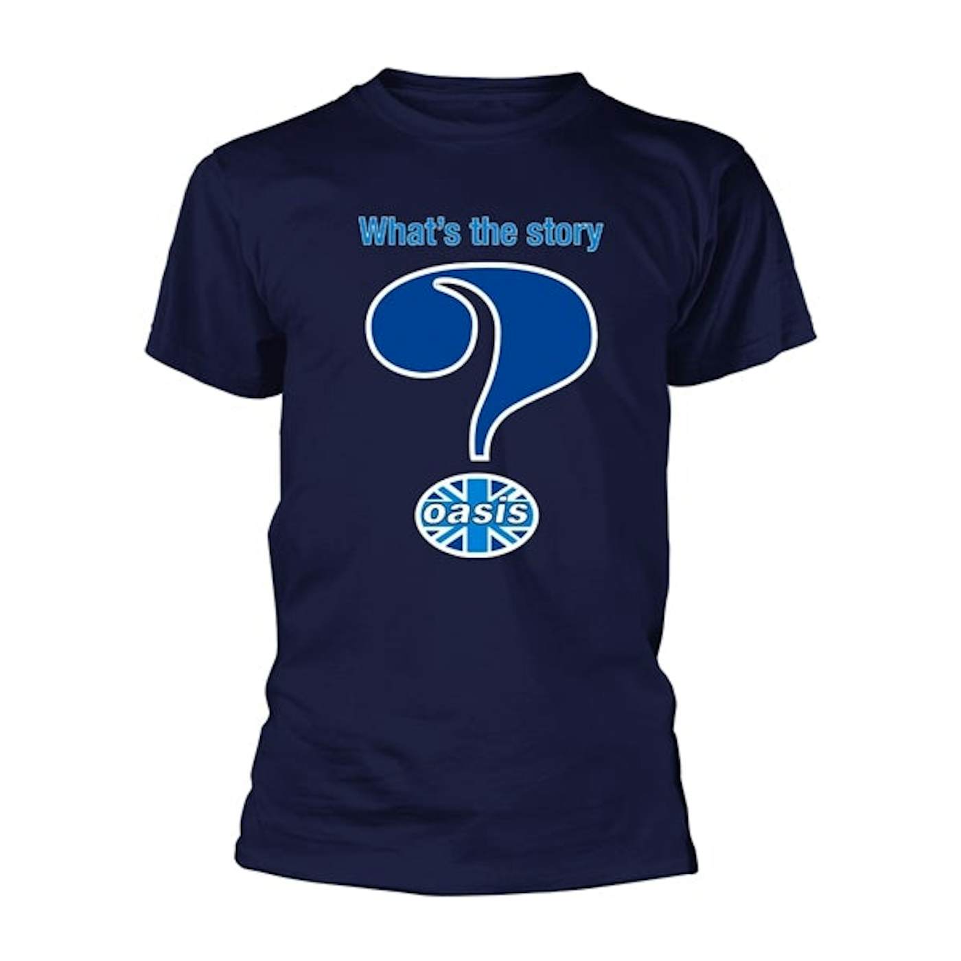 Oasis T Shirt - Question Mark (Navy)