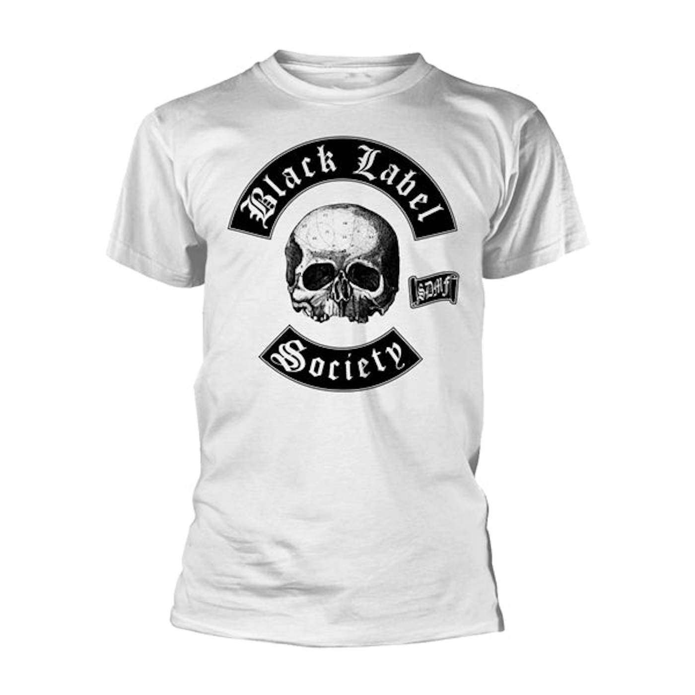 Black Label Society T-Shirt - Skull Logo (White)