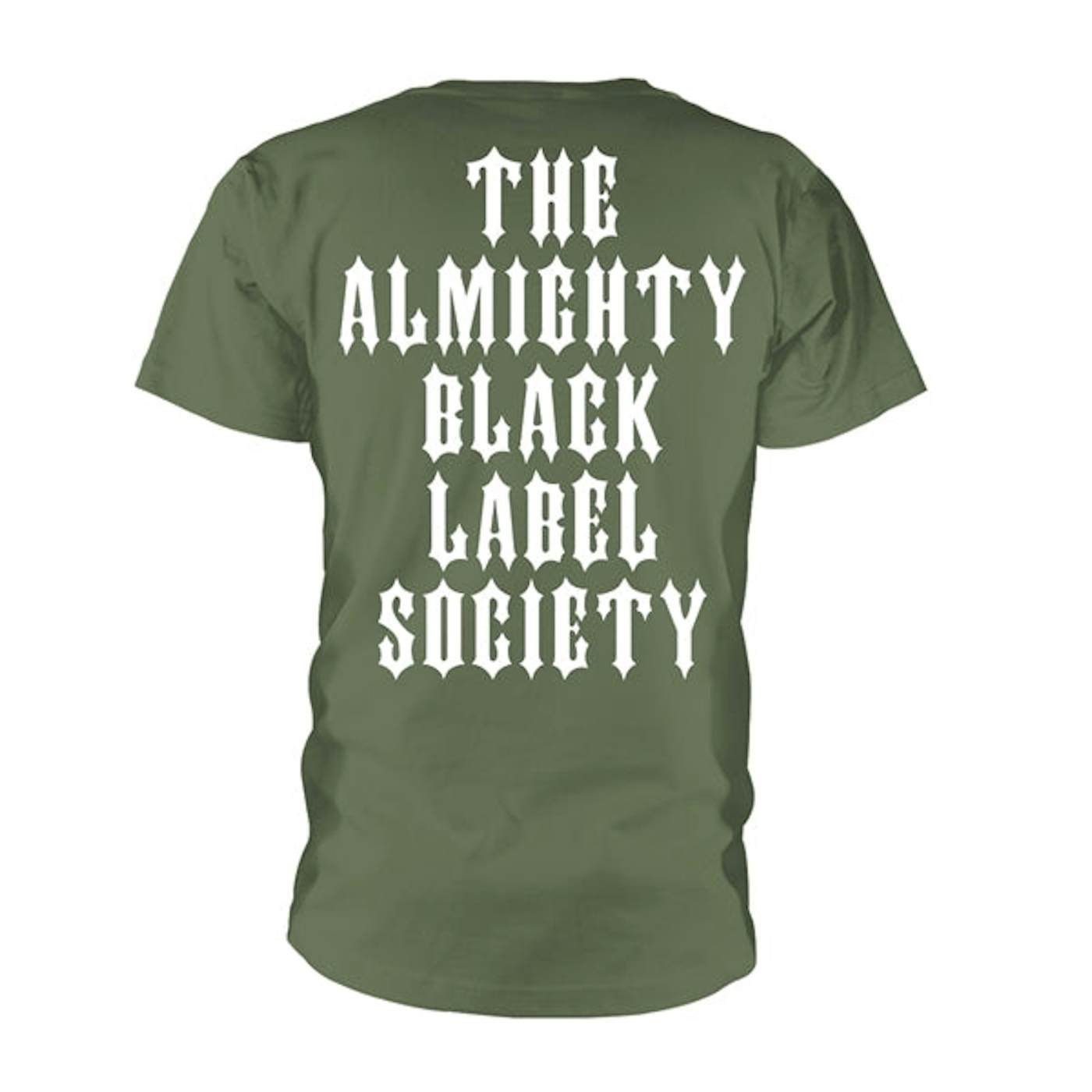 Black Label Society T-Shirt - The Almighty (Olive)
