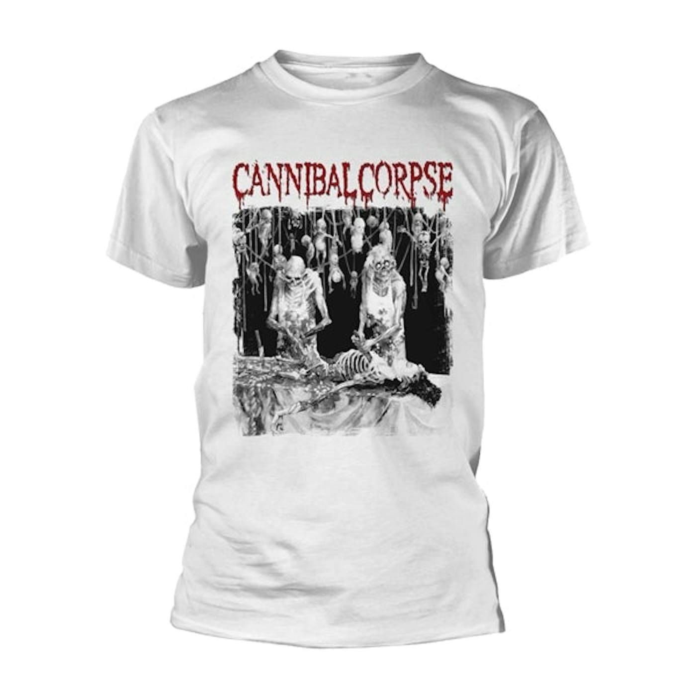 Cannibal Corpse T-Shirt - Butchered At Birth (White)