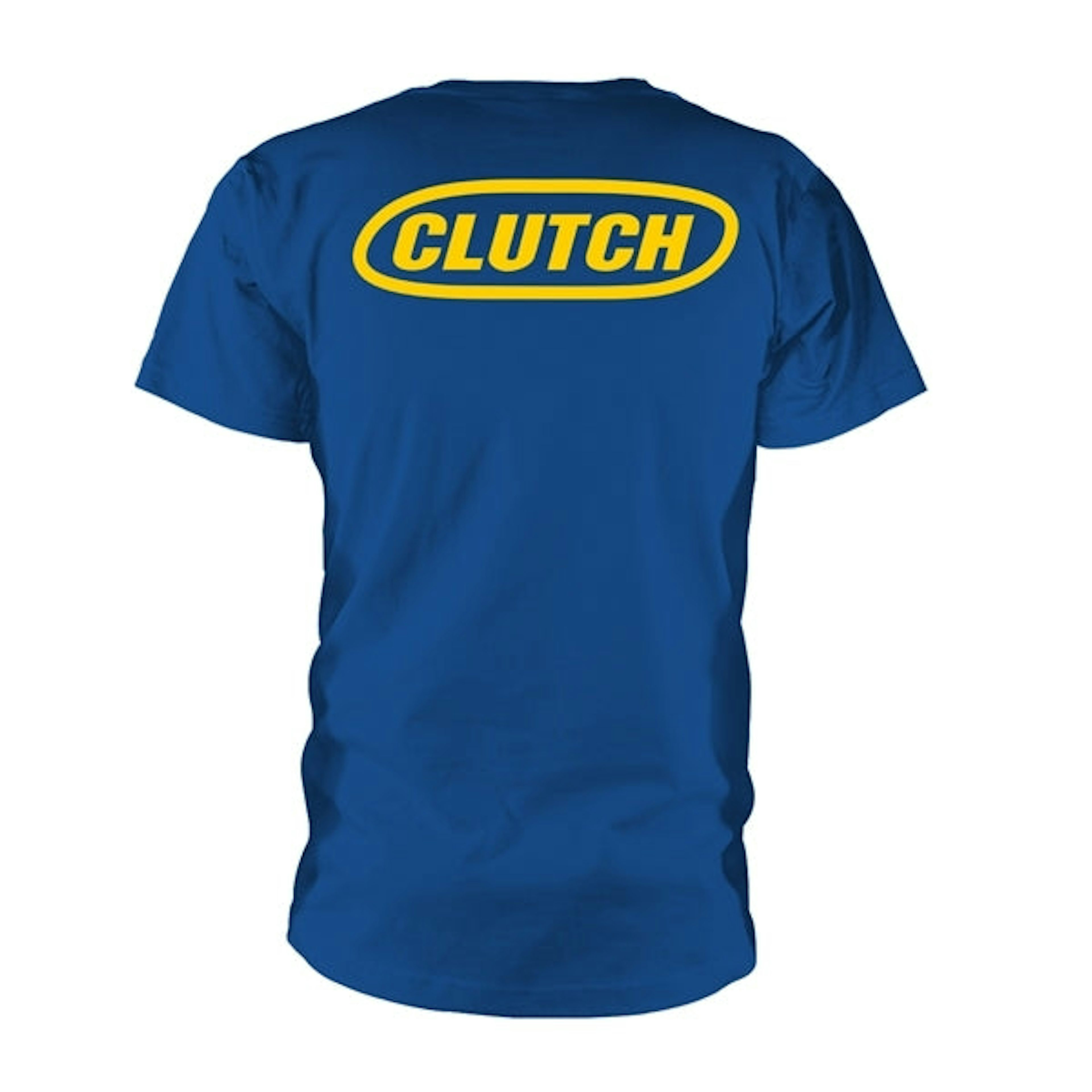 Clutch TShirt Classic Logo (Yellow/Blue)