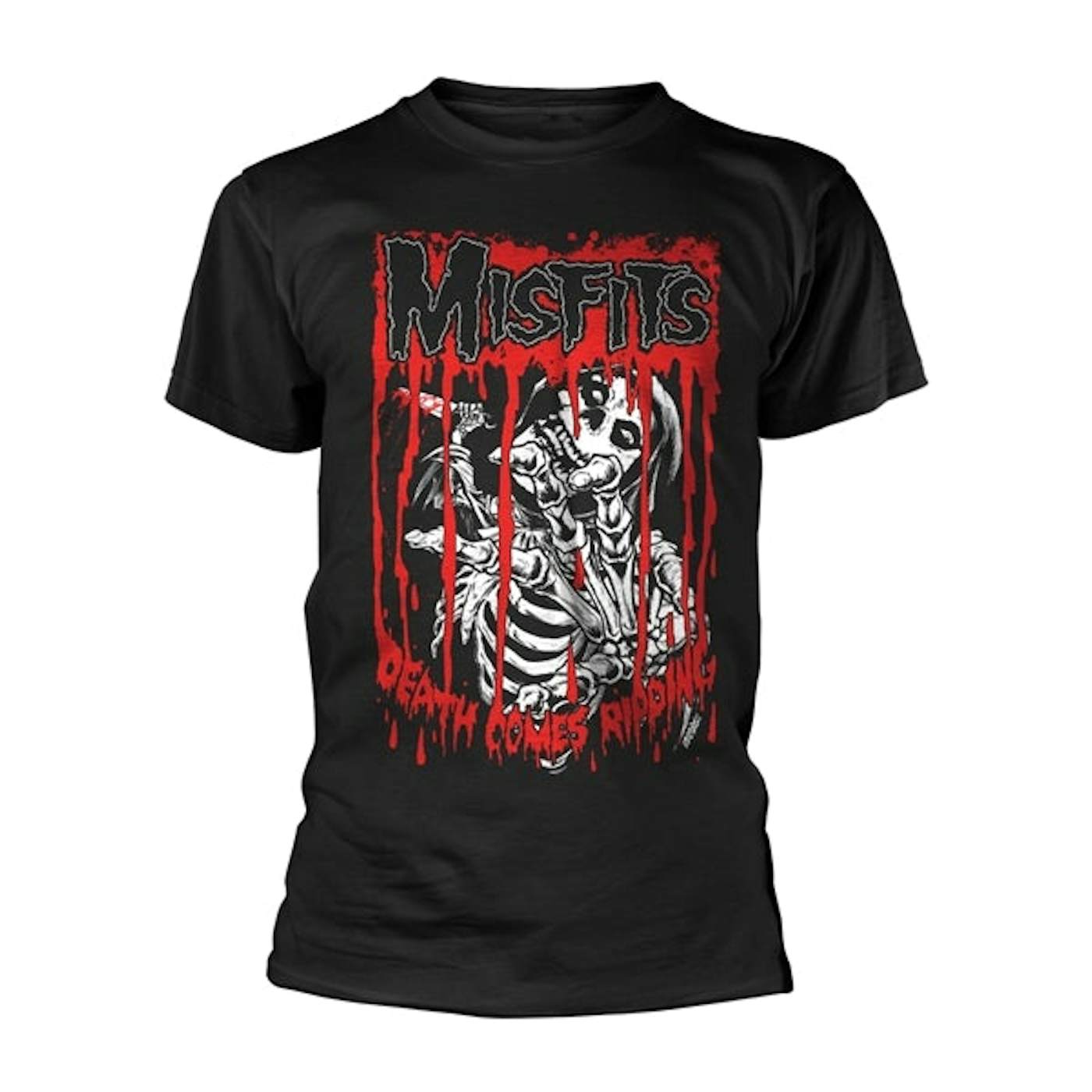 Misfits T Shirt - Death Comes Ripping
