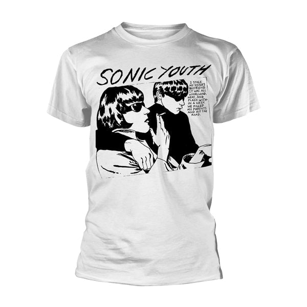 Sonic Youth T-Shirt - Goo Album Cover (White)