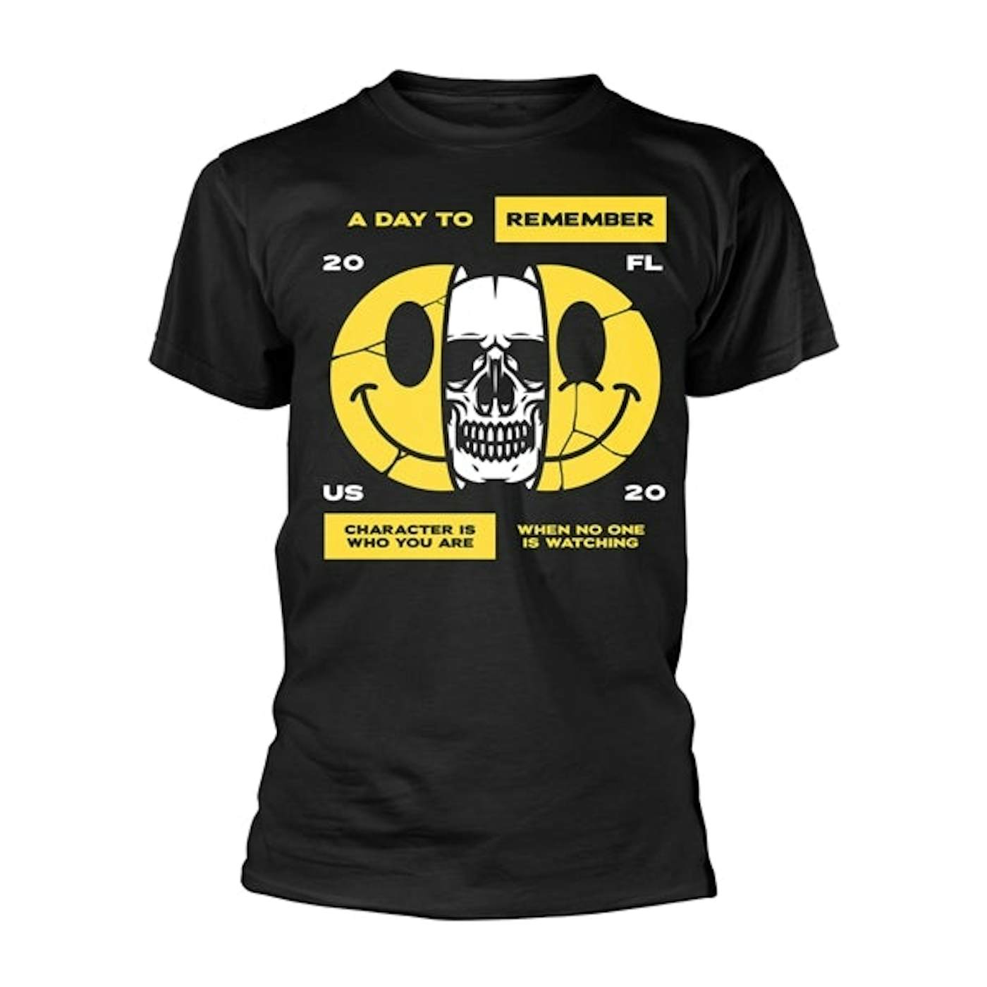 A Day To Remember T-Shirt - Character (Black)