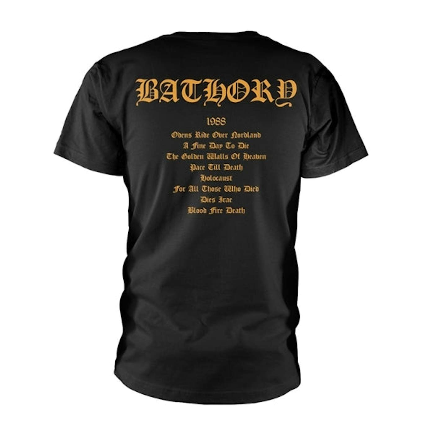 Bathory T-Shirt - Blood Fire Death