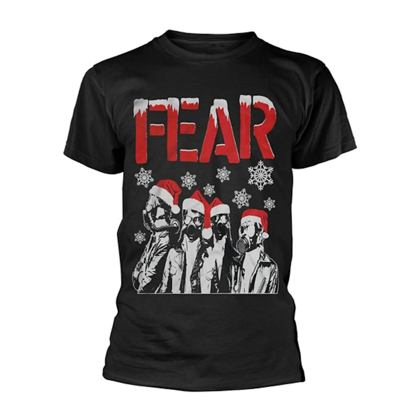 Fear T-Shirt - Gas Mask Santas