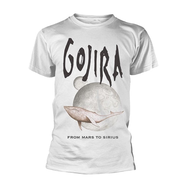 Gojira T Shirt Whale From Mars Organic Cotton