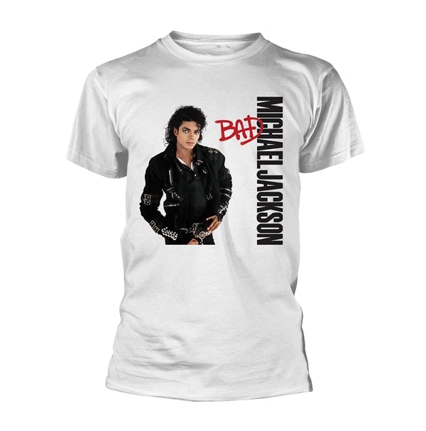 Michael Jackson T-Shirt - Bad (White)