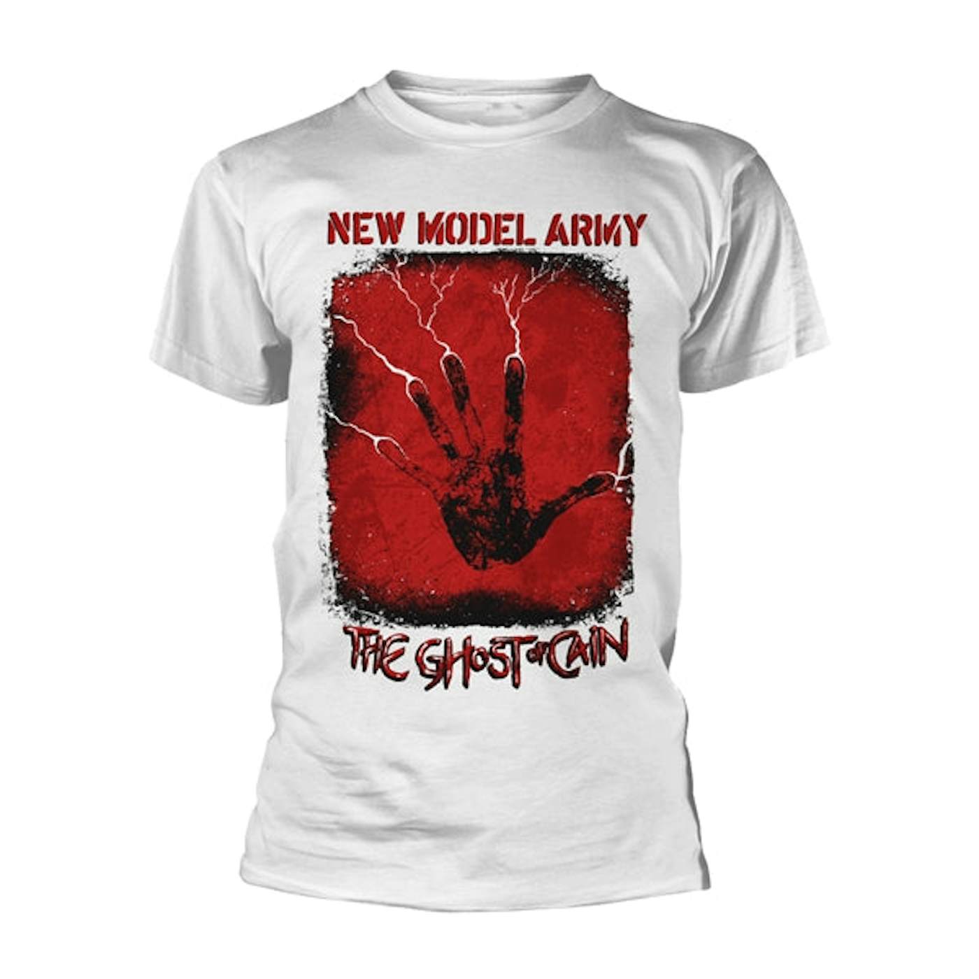 New Model Army T-Shirt - The Ghost Of Cain (White)