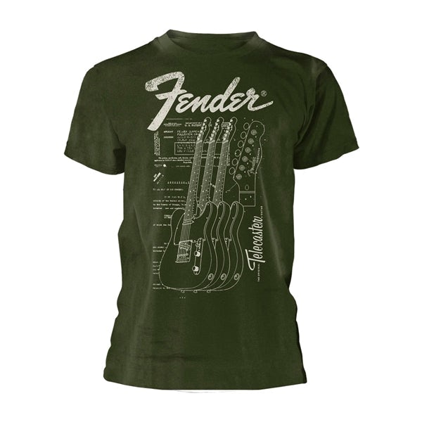 T shirt 2025 fender telecaster