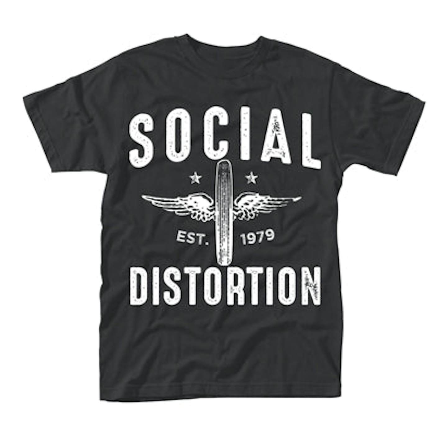 Social Distortion T-Shirt - Winged Wheel