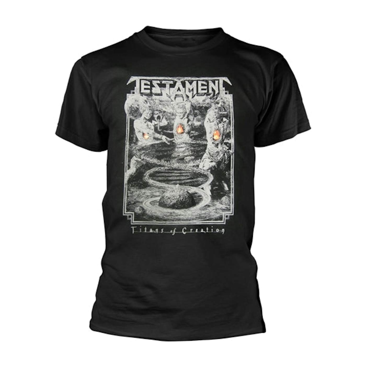 Testament T-Shirt - Titans Of Creation (Grey) Europe 2020 Tour