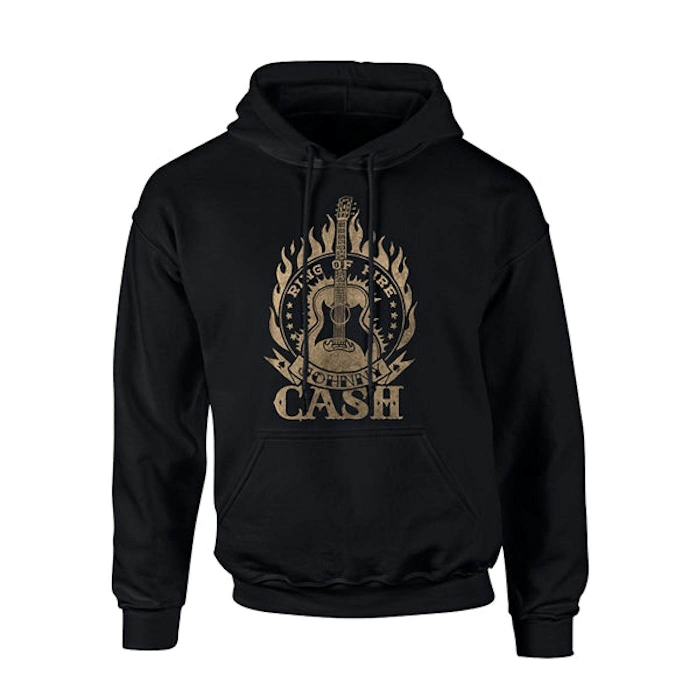 Johnny Cash Hoodie - Ring Of Fire