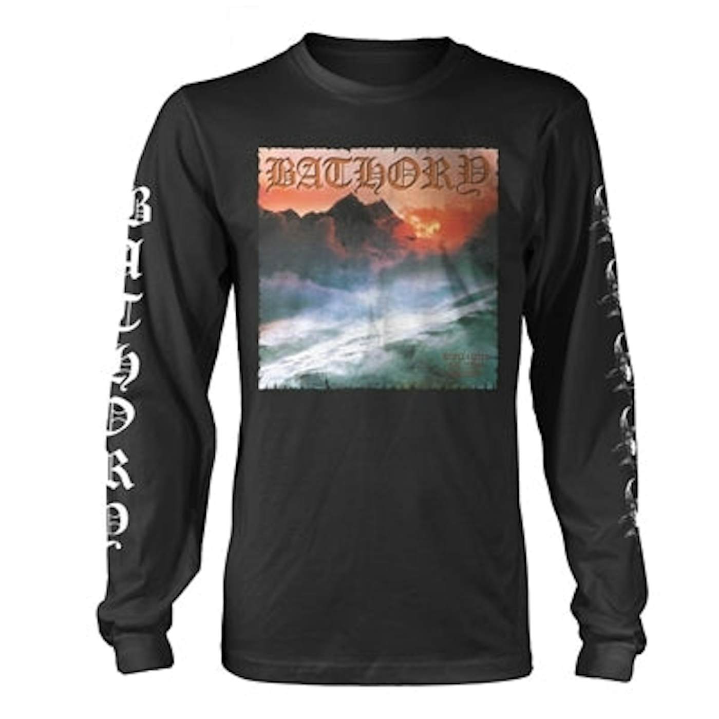 Bathory Long Sleeve T Shirt - Twilight Of The Gods