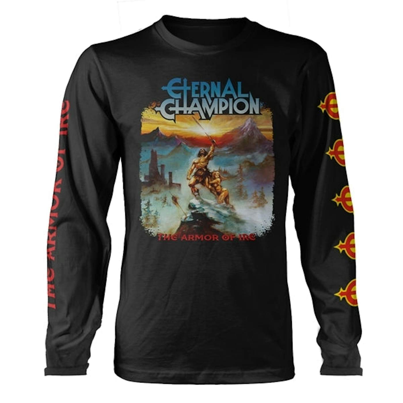 Eternal Champion Long Sleeve T Shirt - The Armor Of Ire
