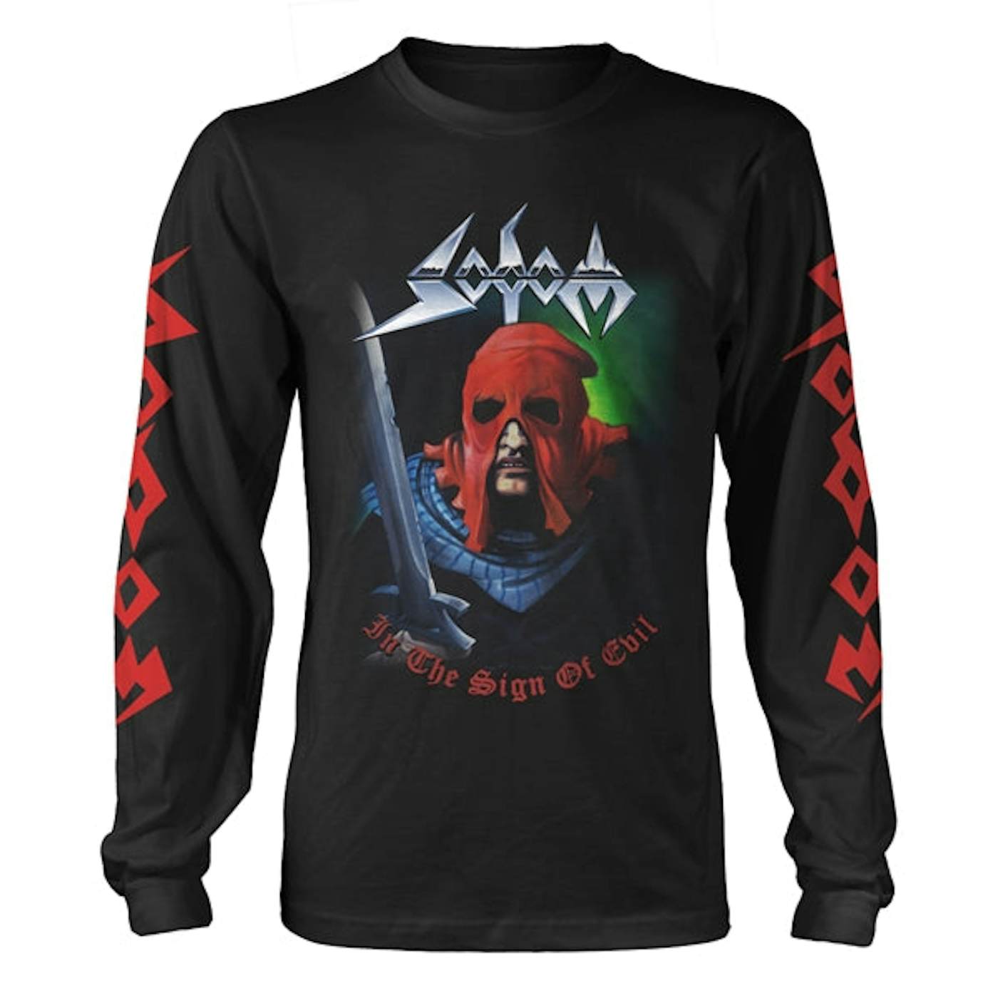 Sodom Long Sleeve T Shirt - In The Sign Of Evil