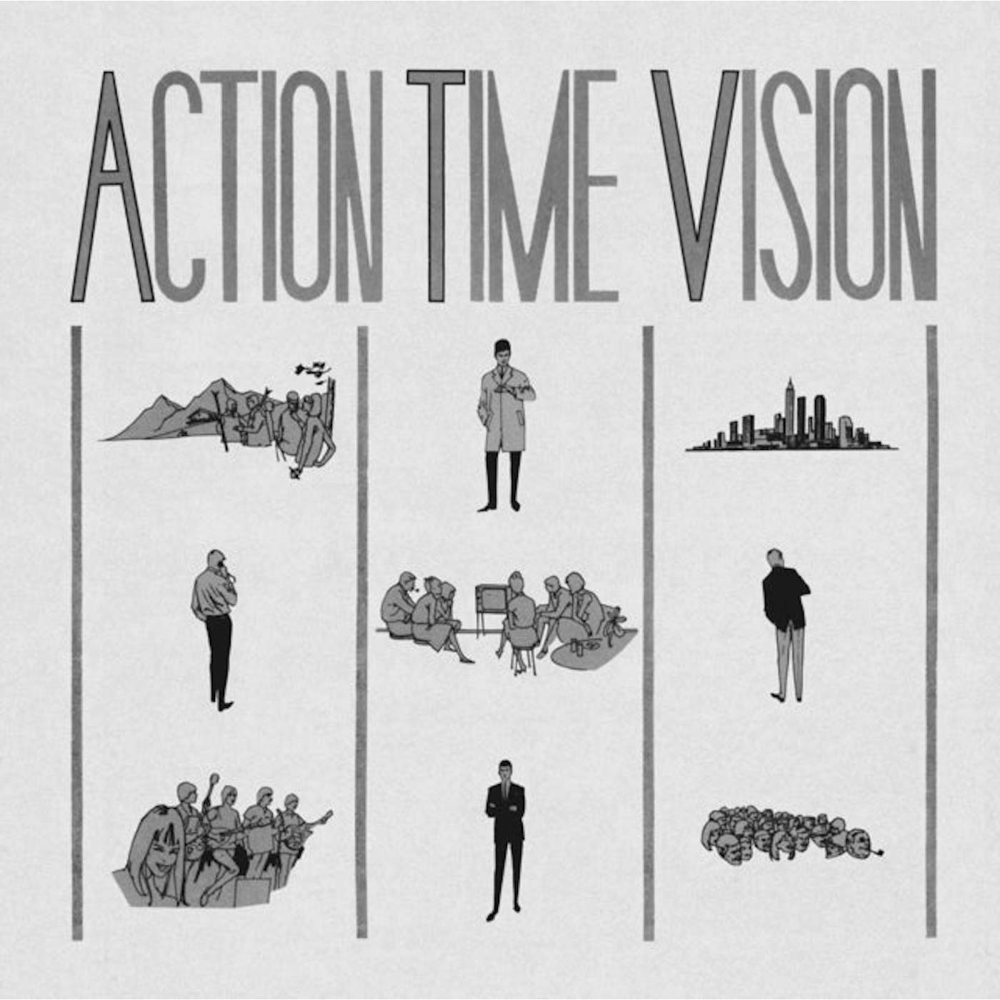 Alternative Tv LP Vinyl Record - Action Time Vision 19 77-19 79