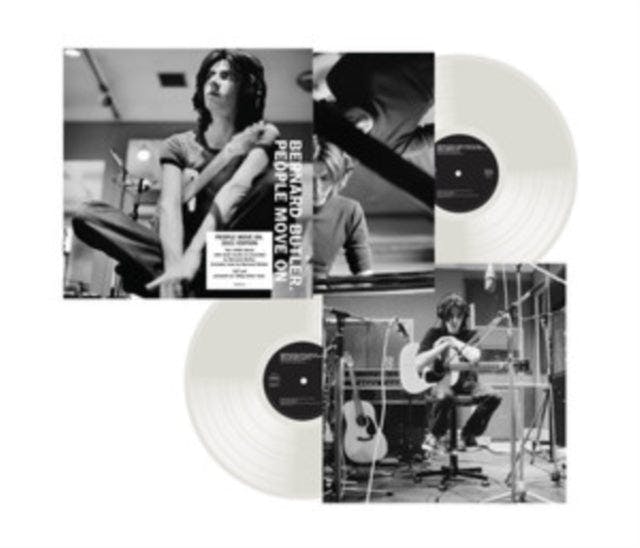 Bernard Butler LP Vinyl Record People Move On (New 20. 21 Recording)  (White Vinyl)
