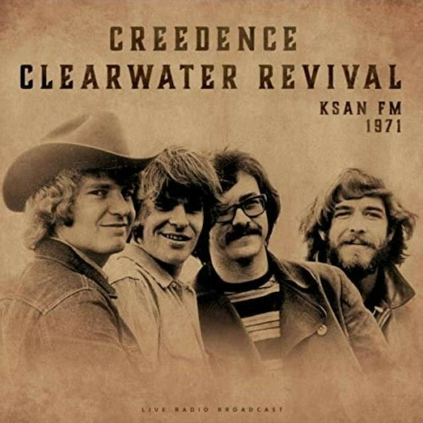 Creedence Clearwater Revival LP Vinyl Record - KSAN FM 19 71