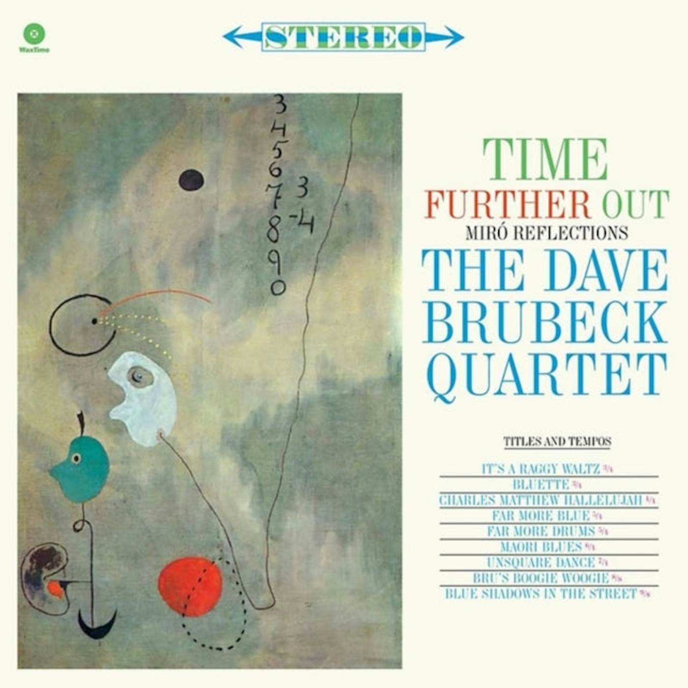 Dave Brubeck LP Vinyl Record - Time Further Out