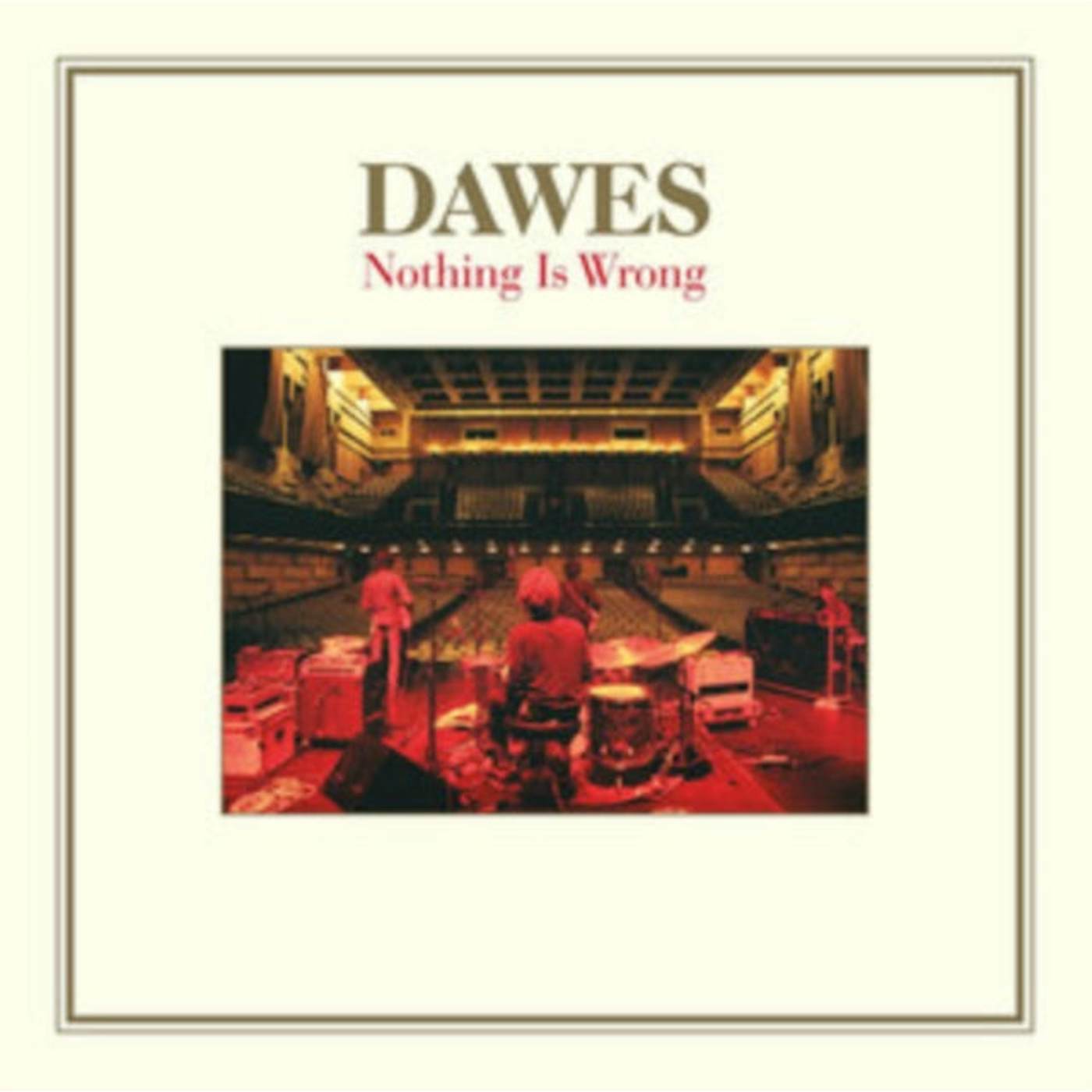 Dawes LP Vinyl Record - Nothing Is Wrong (10 th Anniversary Deluxe Edition) (Orange/Blue Vinyl)