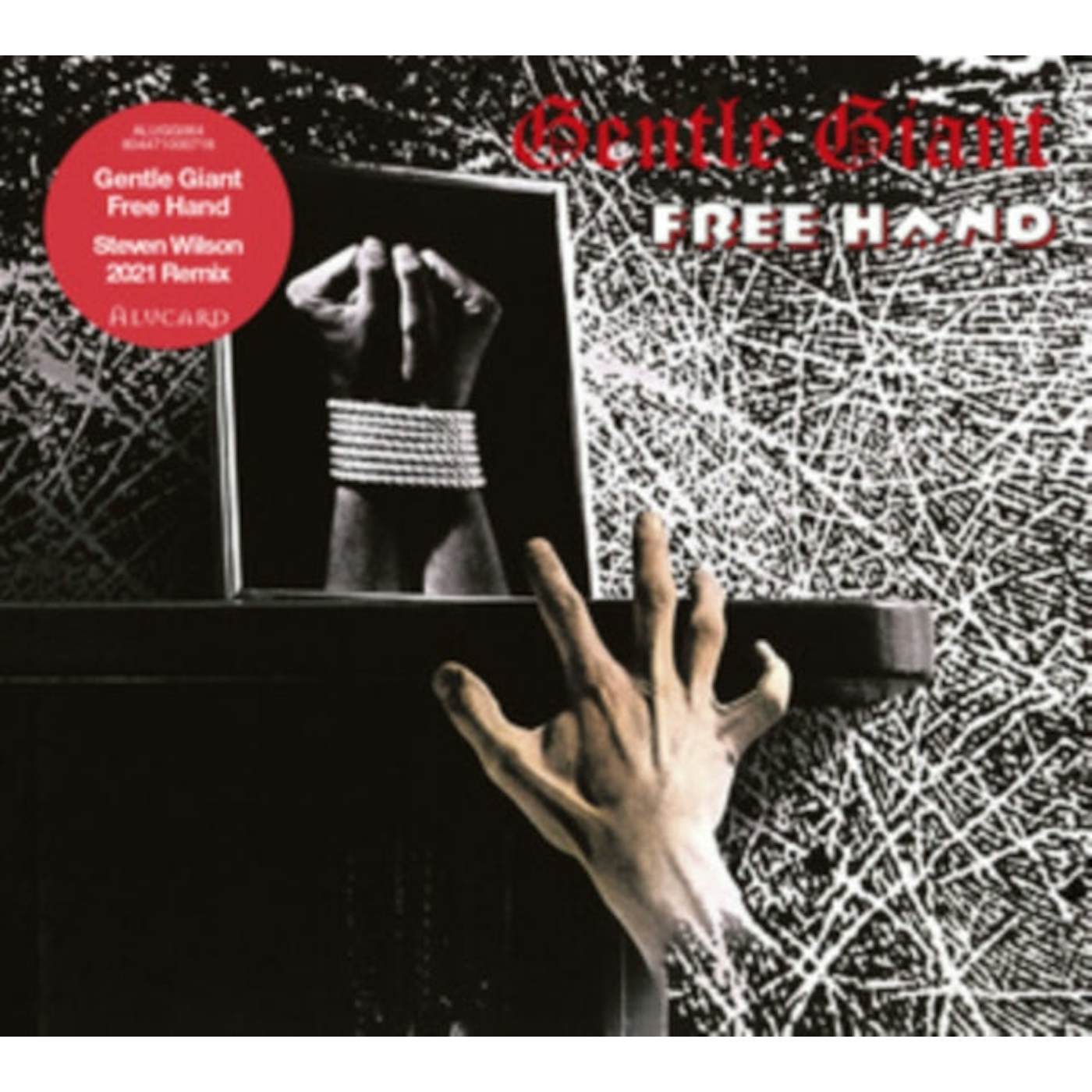 Gentle Giant LP Vinyl Record - Free Hand (Steven Wilson Mix & Flat Mix) (White Vinyl)