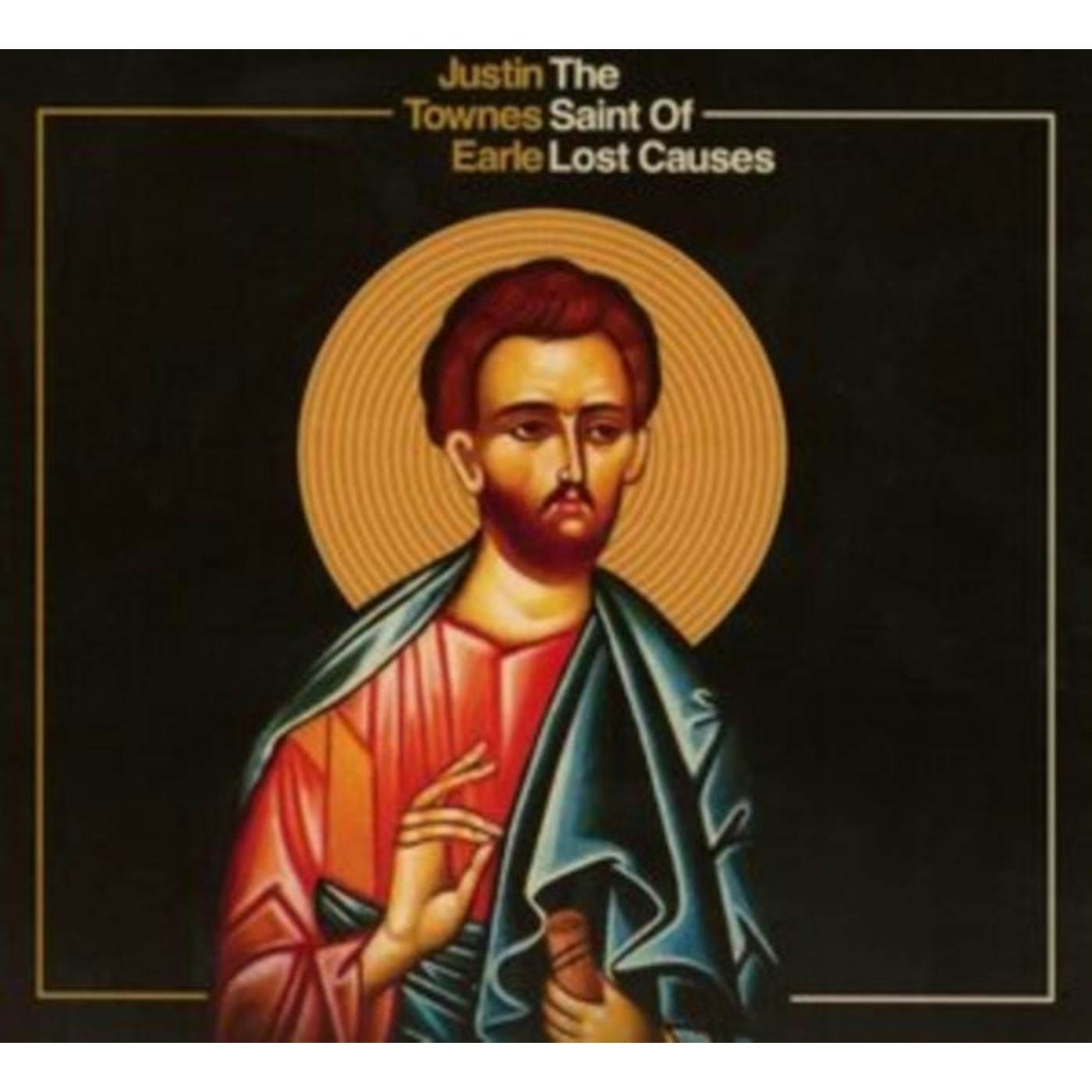 Justin Townes Earle LP Vinyl Record - The Saint Of Lost Causes (Teal/Orange Swirl Vinyl)