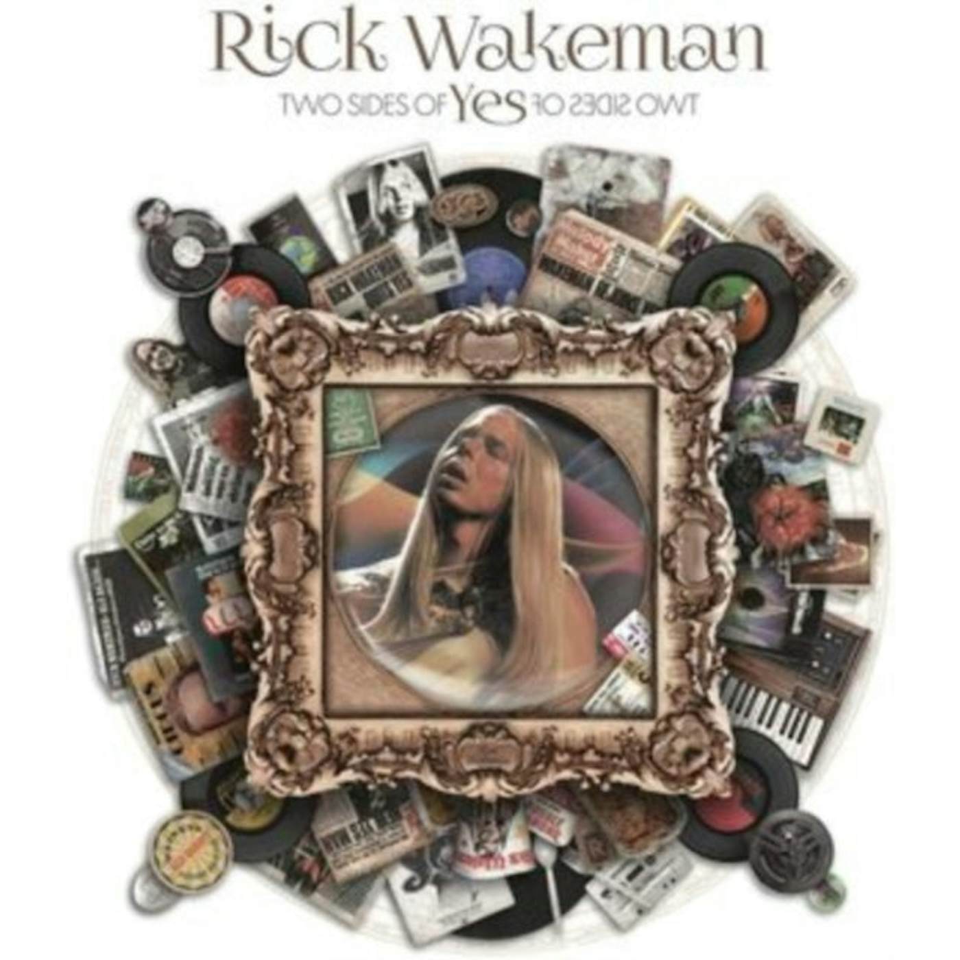 Rick Wakeman LP Vinyl Record - Two Sides Of Yes (White Vinyl)
