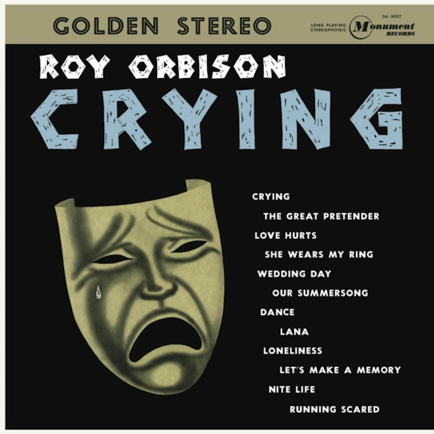 Roy Orbison LP Vinyl Record - Crying