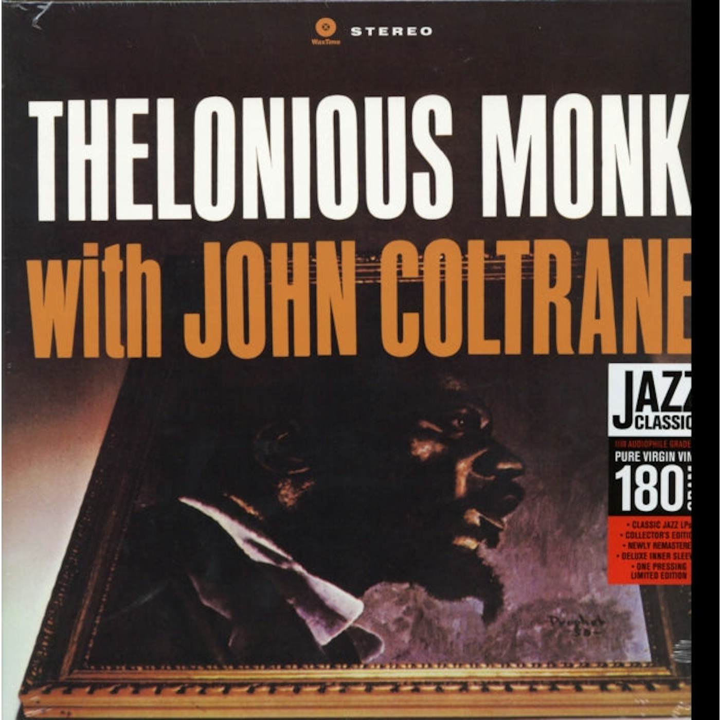 Thelonious Monk LP Vinyl Record - Thelonious Monk With John Coltrane