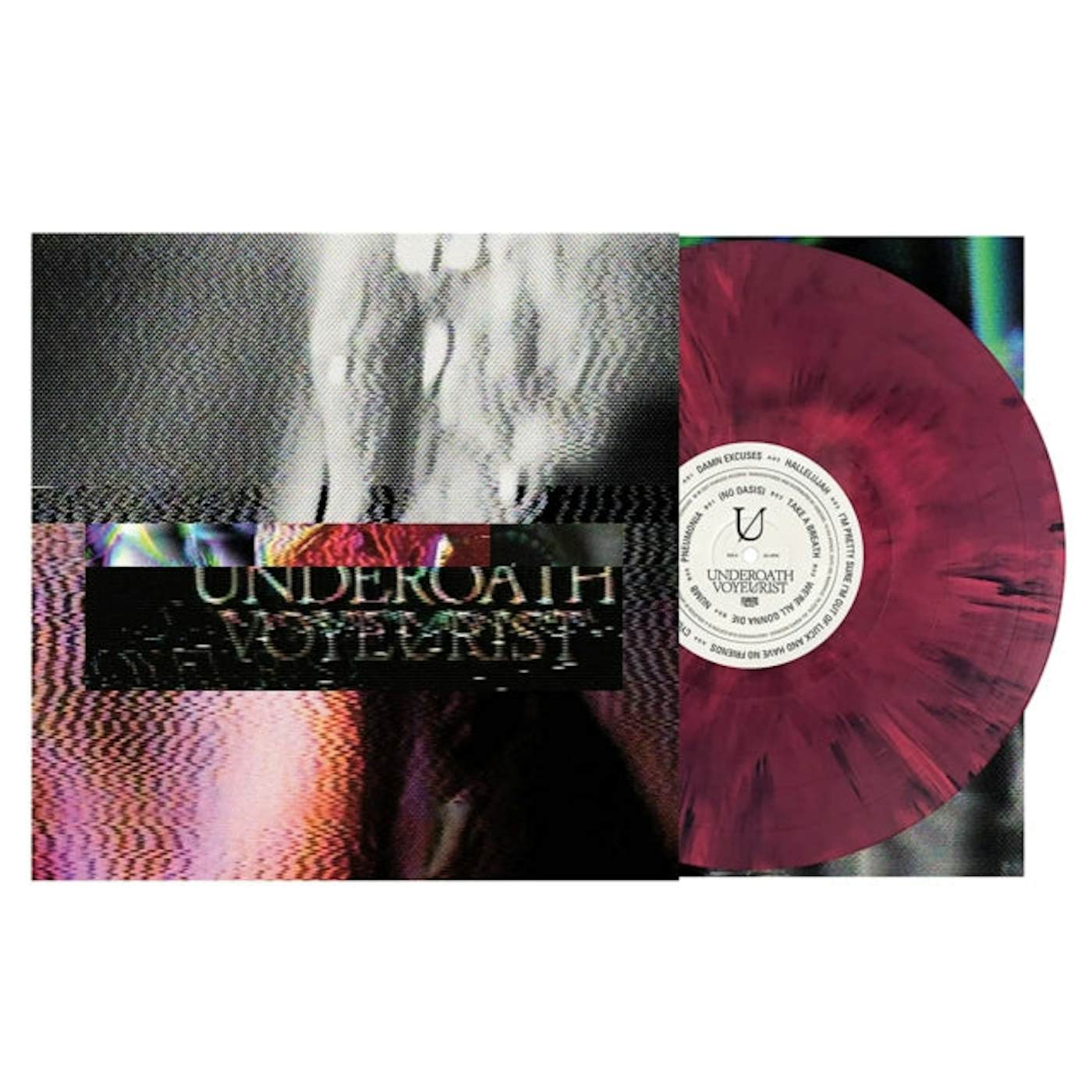 Underoath LP Vinyl Record - Voyeurist (Cerebellum Vinyl)