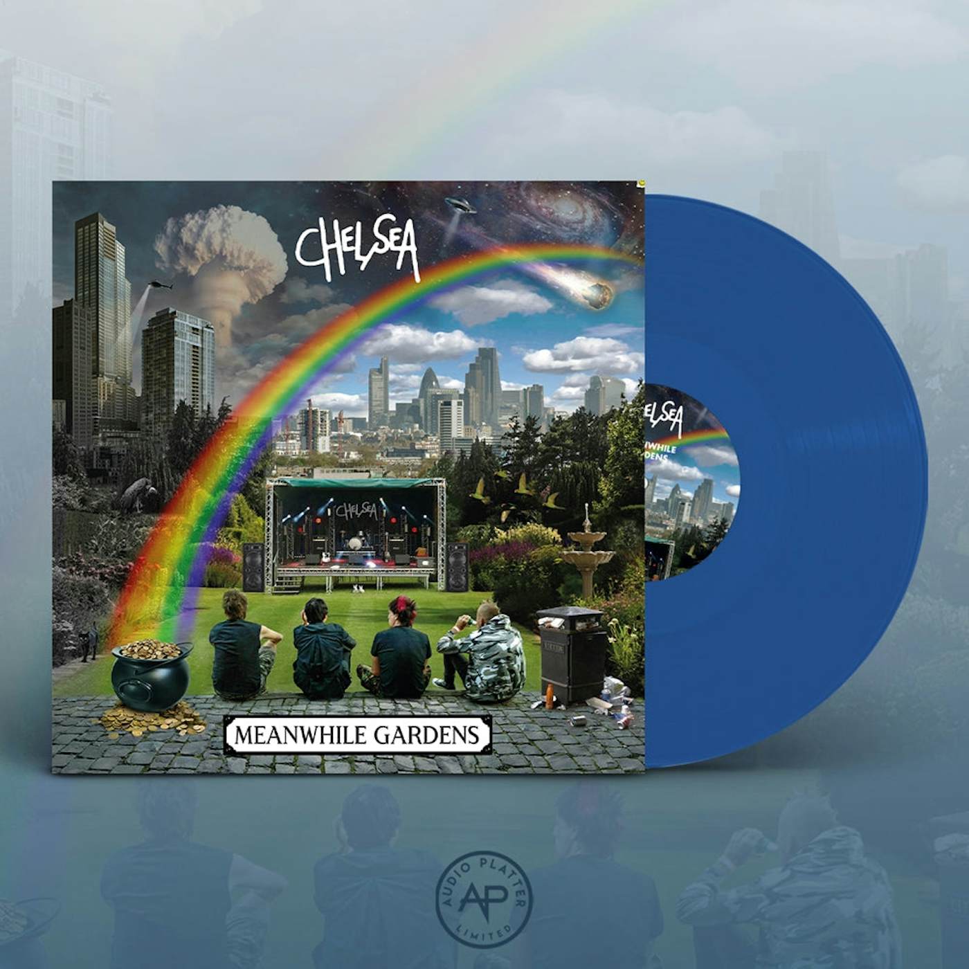 Chelsea LP - Meanwhile Gardens (Blue Vinyl)