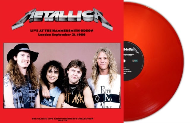 Metallica LP Vinyl Record - Live At The Hammersmith Odeon London