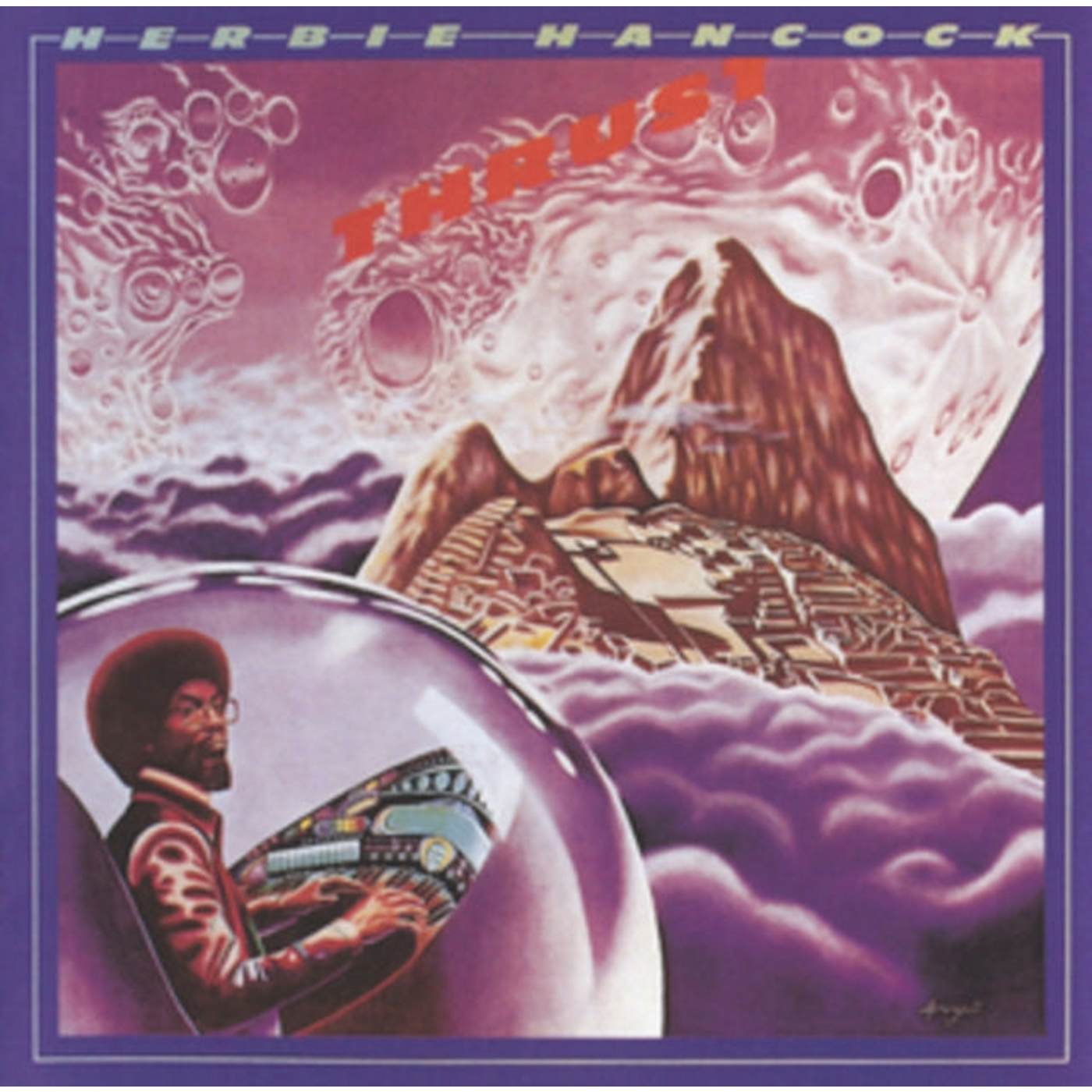 Herbie Hancock LP Vinyl Record - Thrust