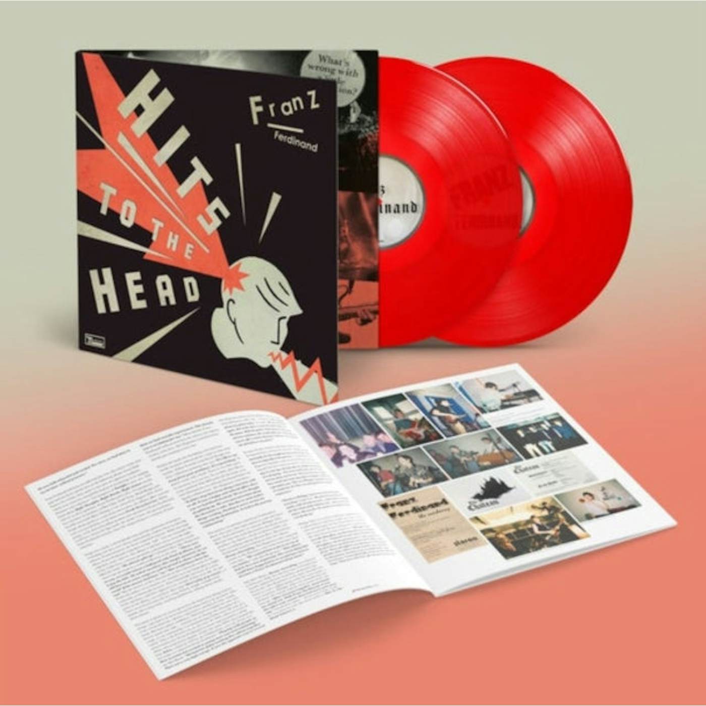 Franz Ferdinand LP Vinyl Record - Hits To The Head (Translucent Red Vinyl)