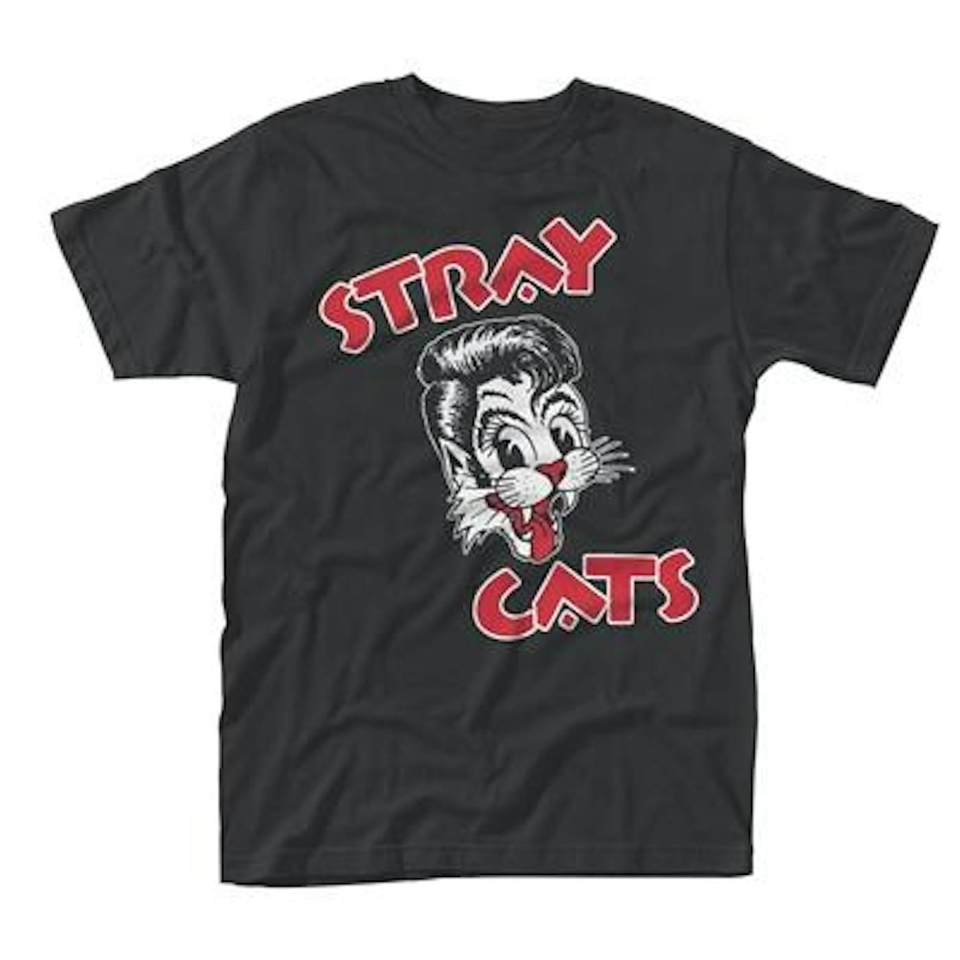 Stray Cats T Shirt - Cat Logo