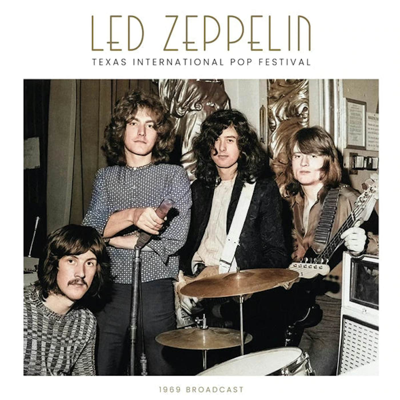 Led Zeppelin LP Vinyl Record - Texas International Pop Festival (Grey/Black Splatter Vinyl)