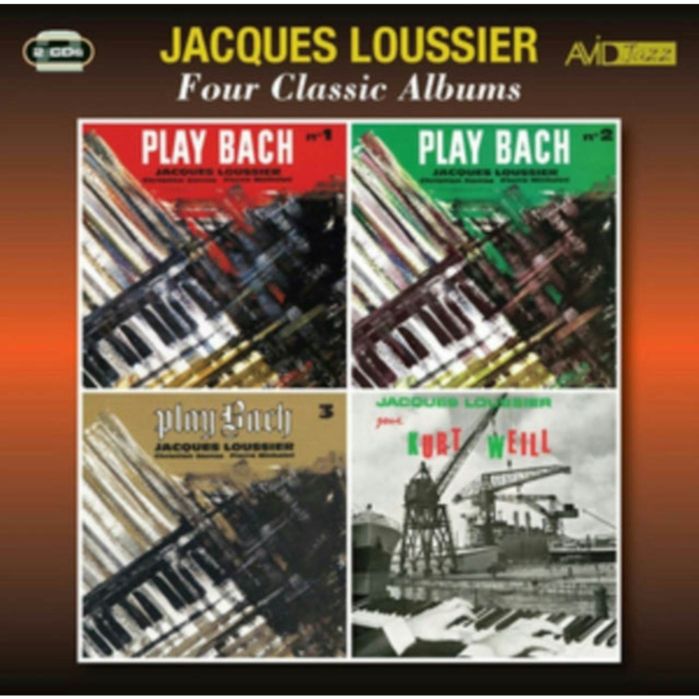 Jacques Loussier CD - Four Classic Albums