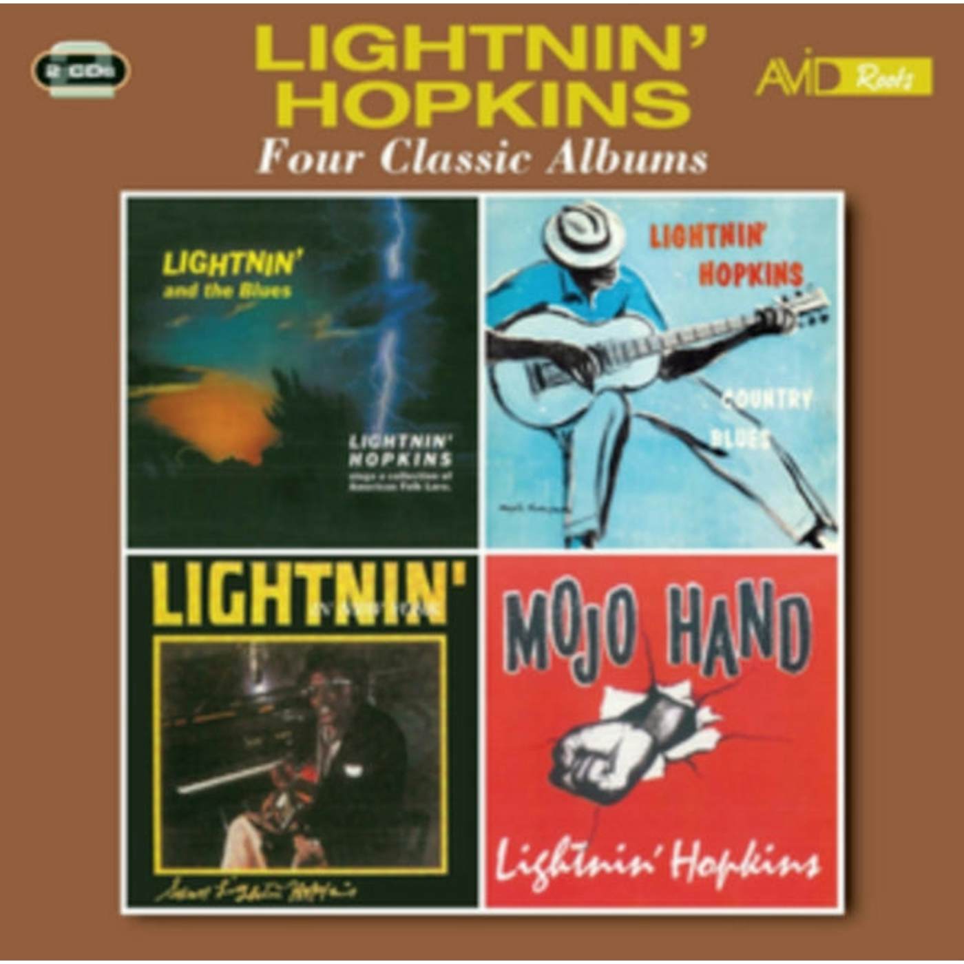 Lightnin' Hopkins CD - Four Classic Albums