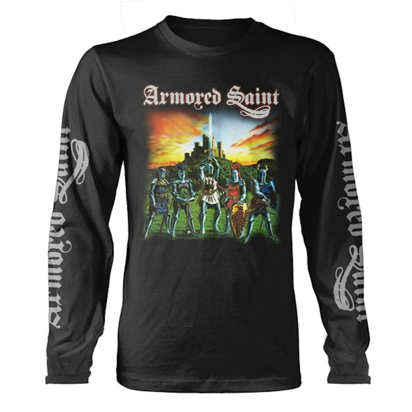 Armored Saint Long Sleeve T Shirt - March Of The Saint