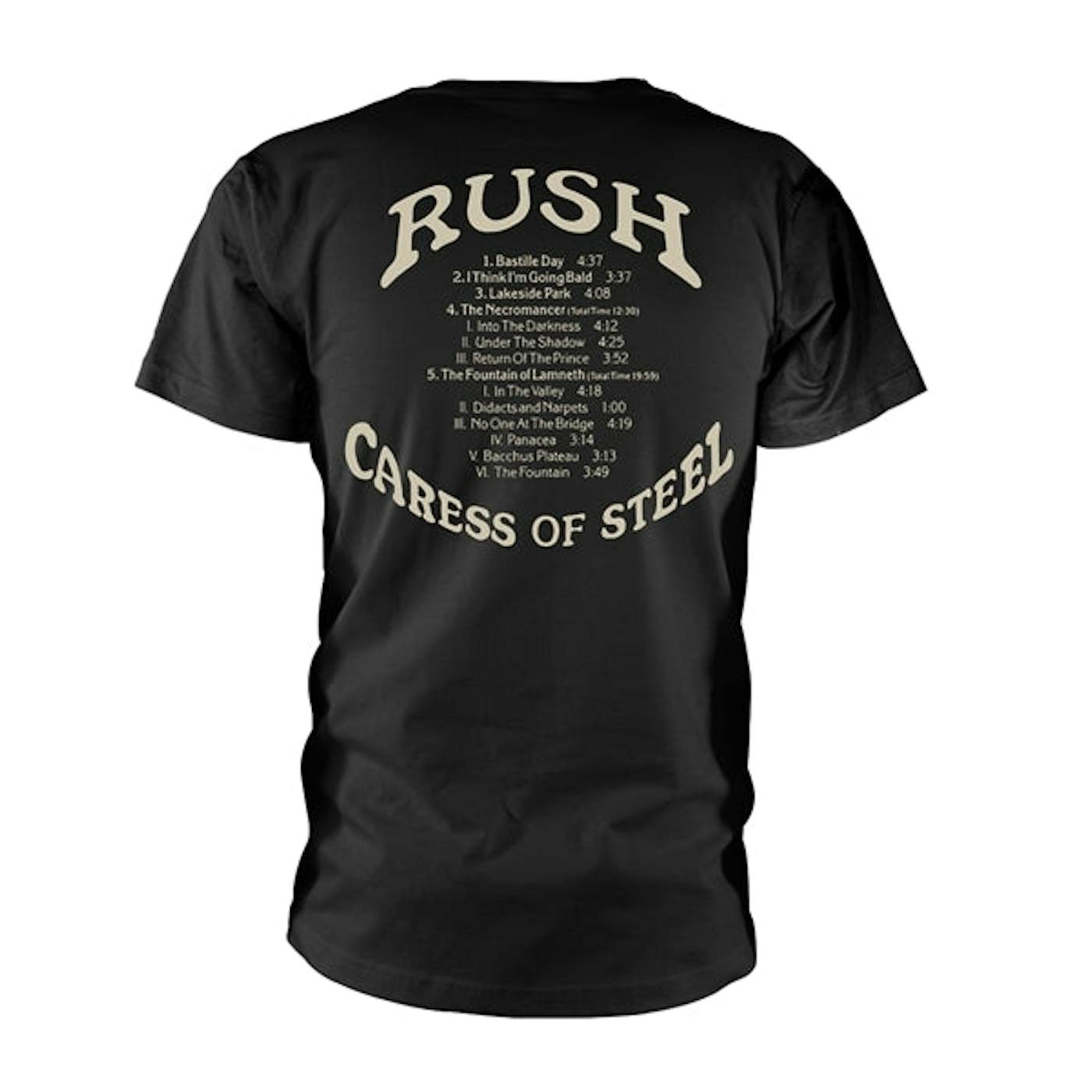 Rush T Shirt - Caress Of Steel