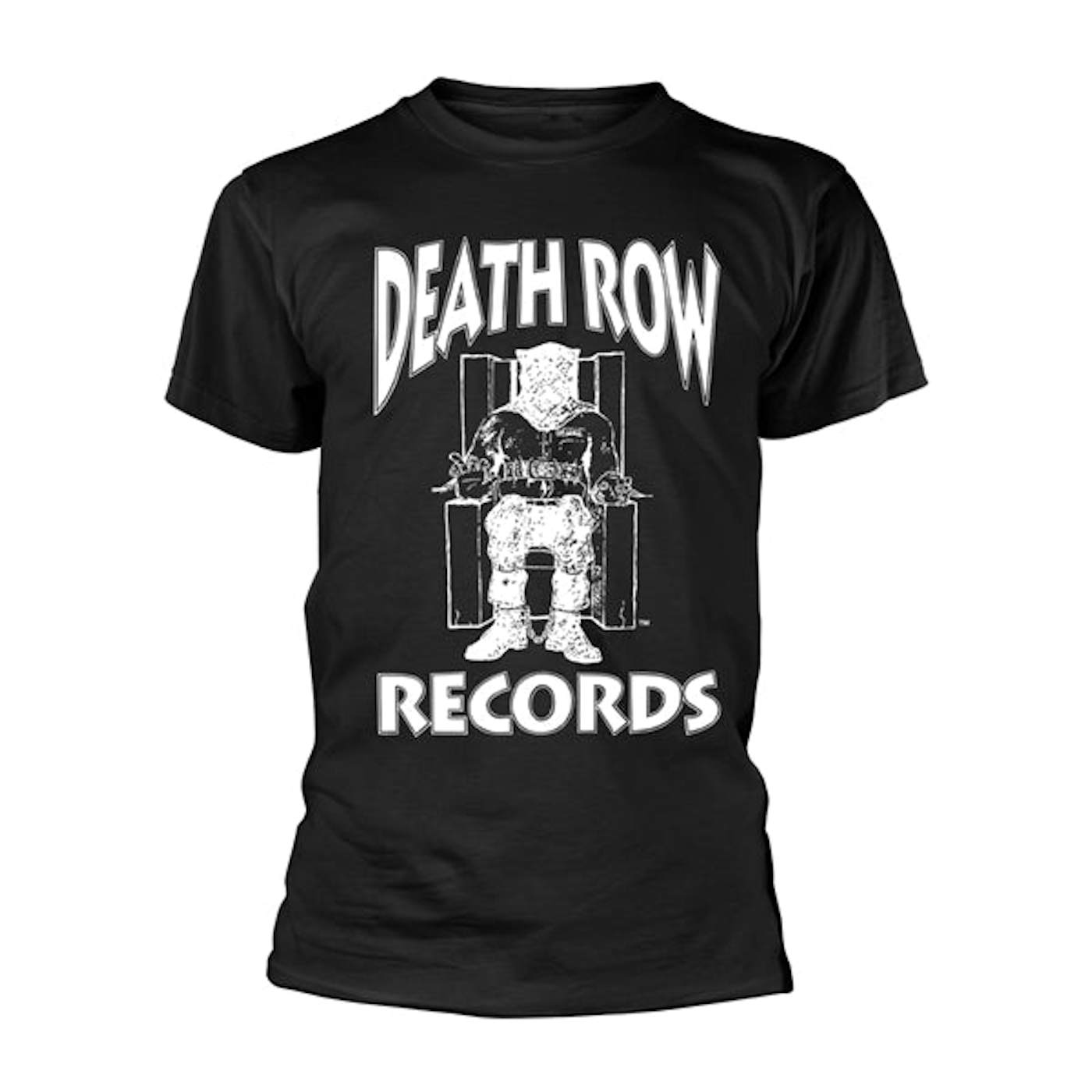 Death Row Records T Shirt - Logo (Black)