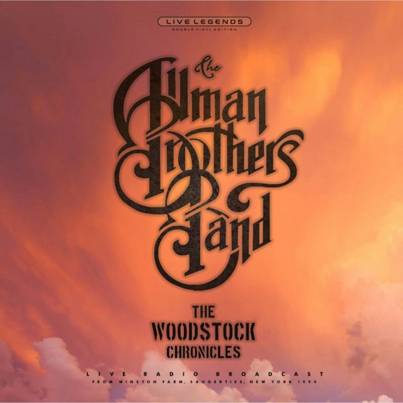 Allman Brothers Band LP Vinyl Record - The Woodstock Chronicles (Crystal Vinyl)