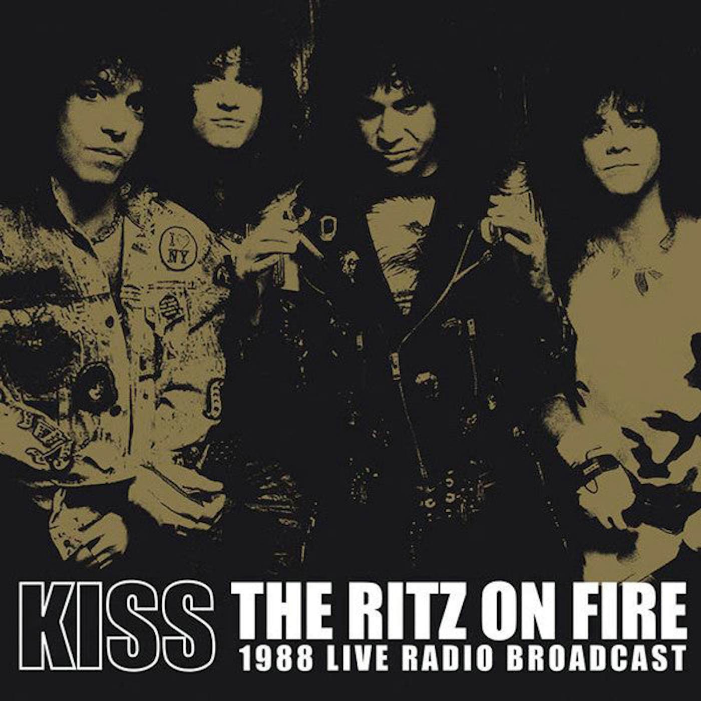 Kiss LP Vinyl Record - Best Of The Ritz On Fire 19 88